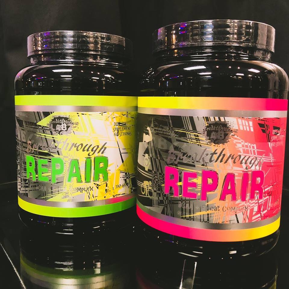 Breakthrough REPAIR: An incredible value making this 60 serving BCAA product UNSTOPPABLE