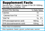 OMEGA: Omega 3 Fish Oil Softgels